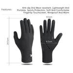 Guanti ciclismo invernali termici con touchscreen