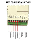 Termostato digitale 220V con display LCD per condizionatore