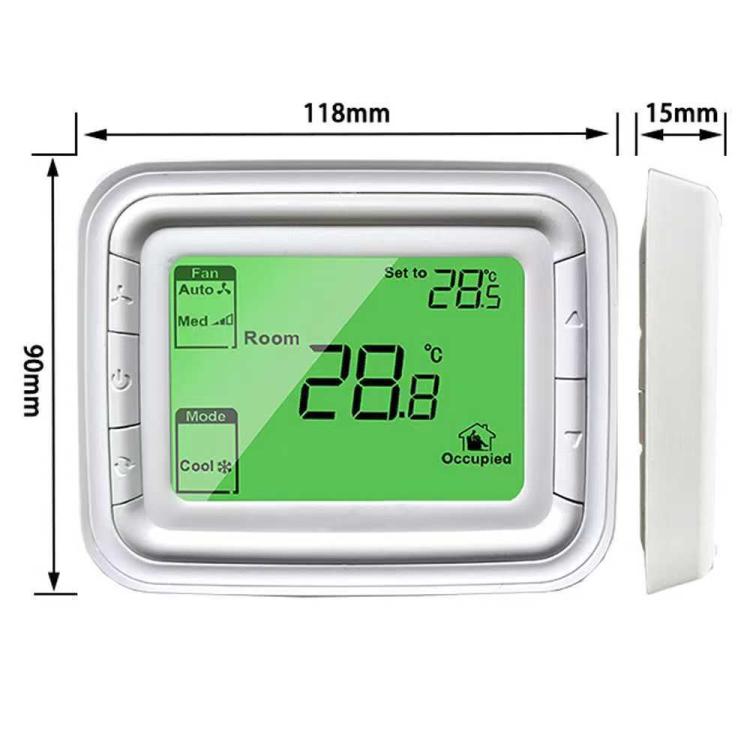 Termostato digitale 220V con display LCD per condizionatore