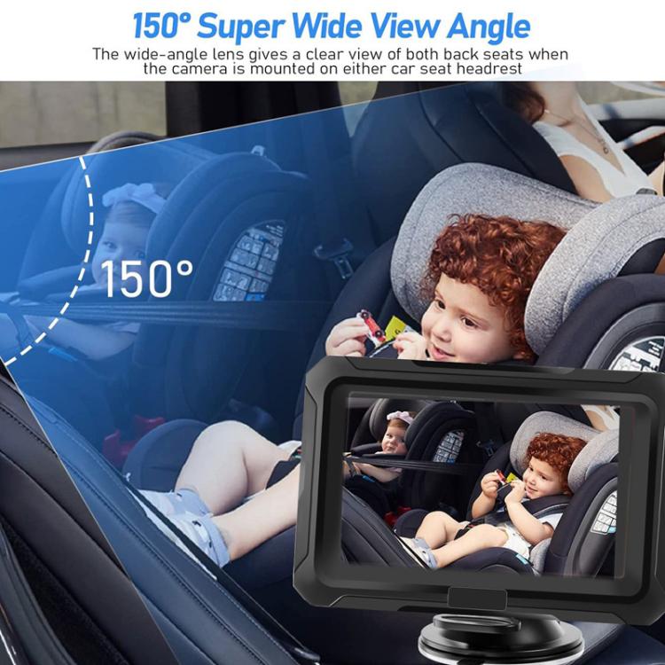 Monitor auto per bambini 4,3" HD 1080p con visione notturna