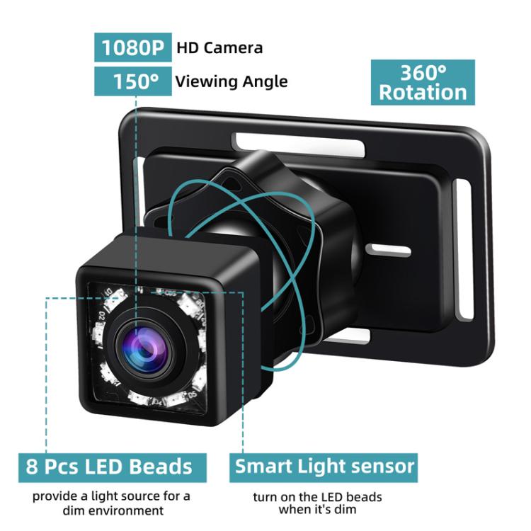 Monitor auto per bambini 4,3" HD 1080p con visione notturna