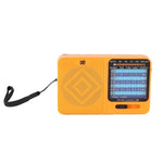 Radio portatile W-913 con puntatore, doppia alimentazione, FM/AM/SW1-7 e multibanda.