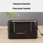 Radio portatile W-913 con puntatore, doppia alimentazione, FM/AM/SW1-7 e multibanda.