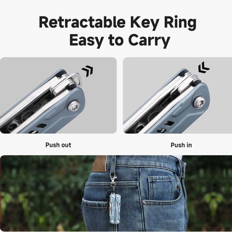 NexTool S11 Mini Sailor Multitool 11-in-1 compatto