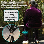 Bastone sgabello da trekking leggero e antiscivolo