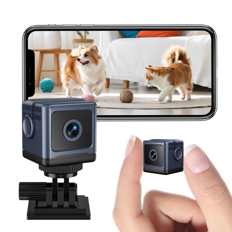 Mini telecamera wireless a batteria con rilevamento movimento