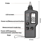 Misuratore di vibrazioni SMART SENSOR AM63A per motori - immagine 2
