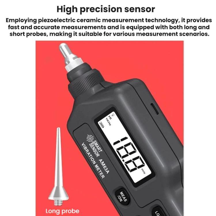 Misuratore di vibrazioni SMART SENSOR AM63A per motori - immagine 5