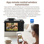 Videocamera D27 4K per vlogging, con fotocamera da 64 MP, zoom ottico 6x, schermo orientabile a 180 gradi e connettività Wi-Fi., D27 Black, D27 Brown