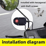 Telecamera da cruscotto per moto M1 impermeabile WiFi 2K HD