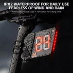 Luce targa posteriore per bicicletta ricaricabile USB-C