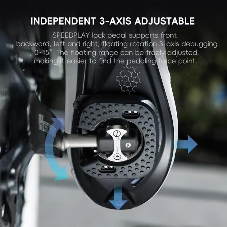 West Biking Lucchetto per Pedali Bici da Strada
