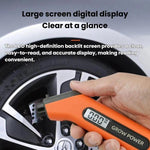 Manometro digitale per pneumatici auto, moto e bici con display L