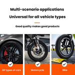 Manometro digitale per pneumatici auto, moto e bici con display L