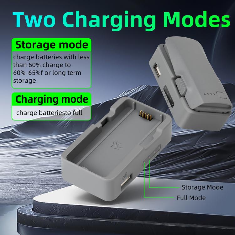 Caricabatterie USB singolo con power bank per DJI Neo 2