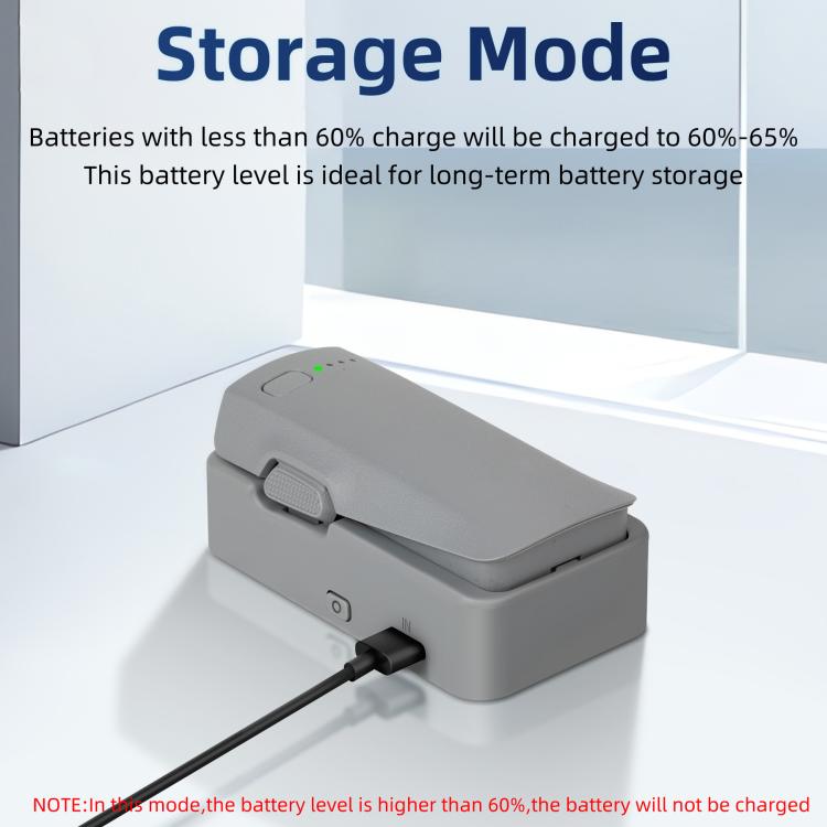 Caricabatterie USB singolo con power bank per DJI Neo 2