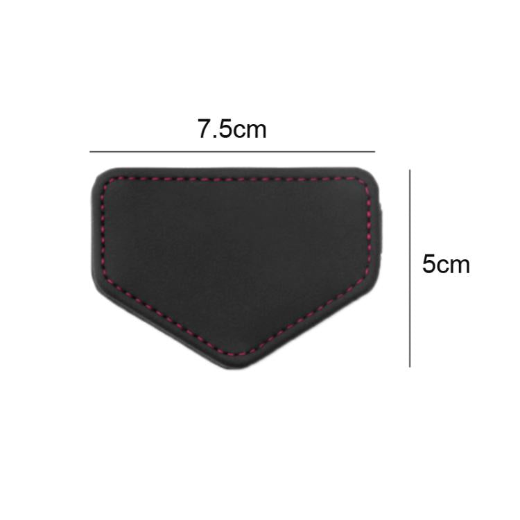 Limitatori magnetici per cinture di sicurezza auto in pelle 2 pez