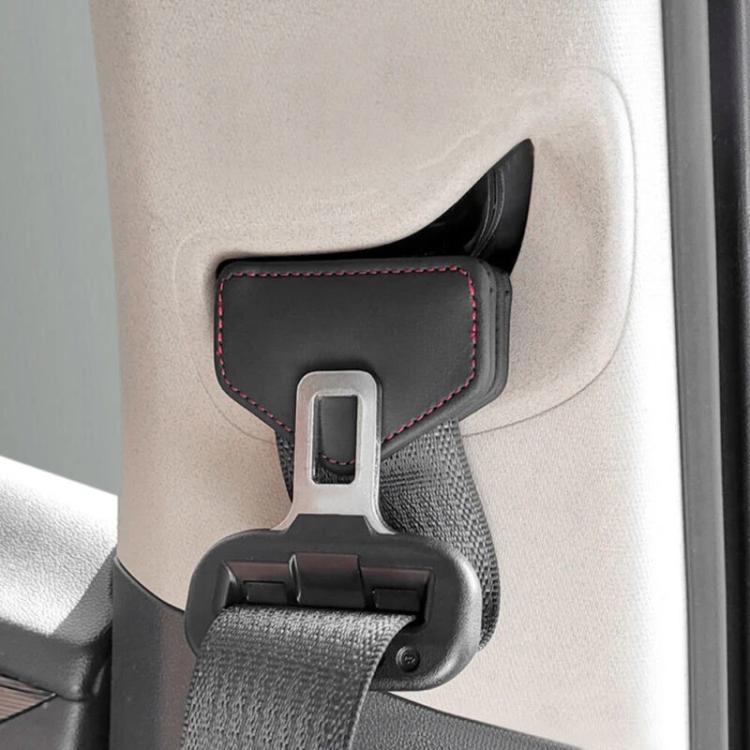 Limitatori magnetici per cinture di sicurezza auto in pelle 2 pez