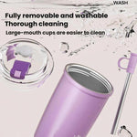 Tazza termica in acciaio inox 316 con doppia parete 300ml