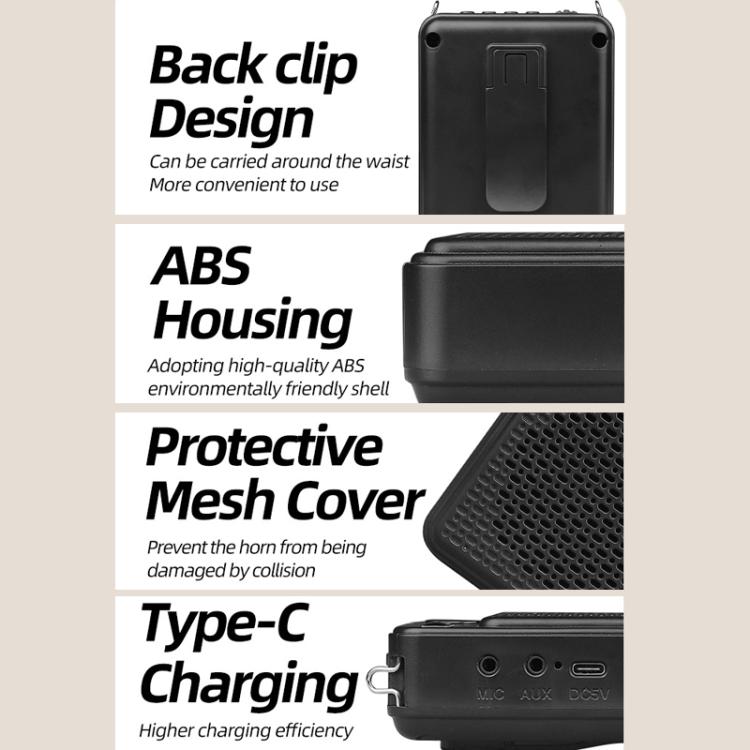 Microfono multifunzione wireless ad alto volume DIYO-1125