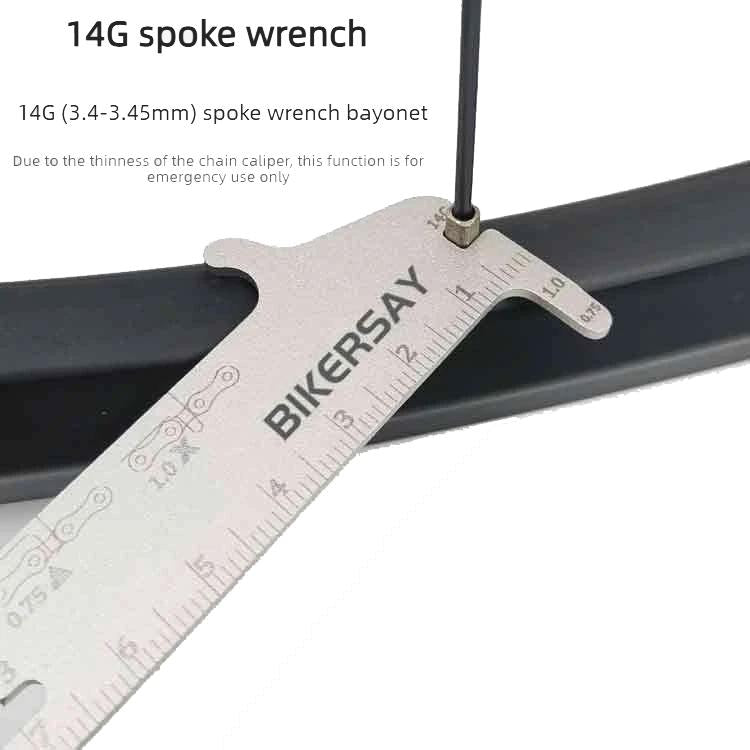 Strumento 7 in 1 per usura catena e manutenzione bici