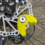 Lucchetto antifurto universale per freni a disco bici e moto