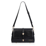 Borsa a tracolla piccola quadrata in pelle cerata Baellerry