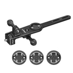Supporto per tachimetro da ciclismo compatibile action camera
