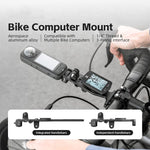 Supporto per tachimetro da ciclismo compatibile action camera
