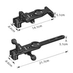 Supporto per tachimetro da ciclismo compatibile action camera