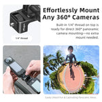 Supporto per tachimetro da ciclismo compatibile action camera