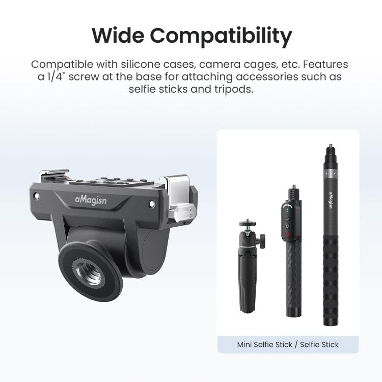 Adattatore magnetico bidirezionale per DJI Osmo Action 6 e Nano