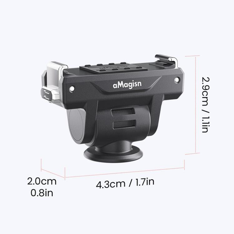 Adattatore magnetico bidirezionale per DJI Osmo Action 6 e Nano