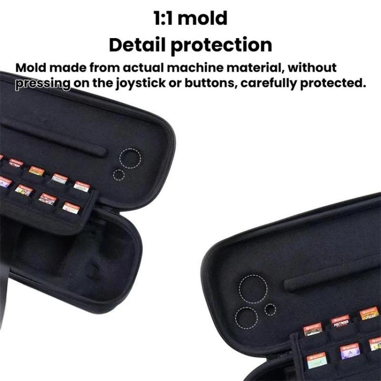 Custodia organizer portatile con maniglia per Nintendo Switch OLE