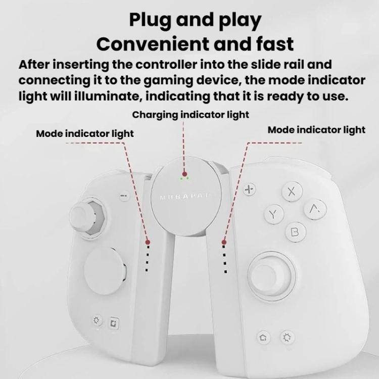 Impugnatura di ricarica per controller MOBAPAD M6-HD e Switch