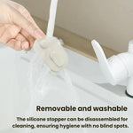 Porta sapone sigillato con coperchio e foro drenaggio