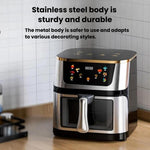 Friggitrice ad aria 1400W 10 litri con comandi touch