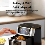 Friggitrice ad aria 1400W 10 litri con comandi touch