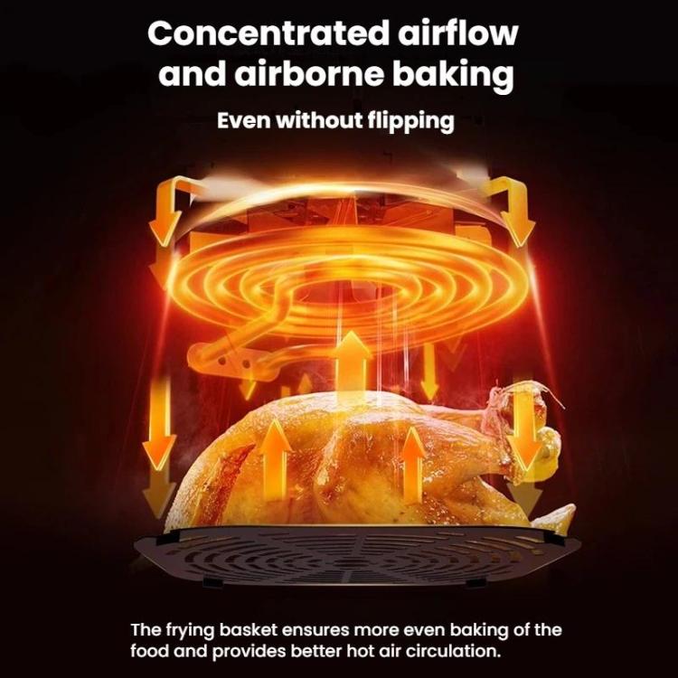 Friggitrice ad aria 1400W 10 litri con comandi touch