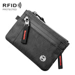 Porta carte antifurto con protezione RFID in tessuto X-PAC