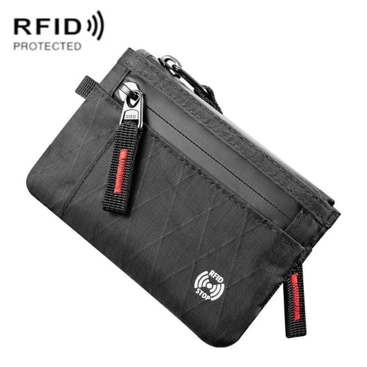 Porta carte antifurto con protezione RFID in tessuto X-PAC