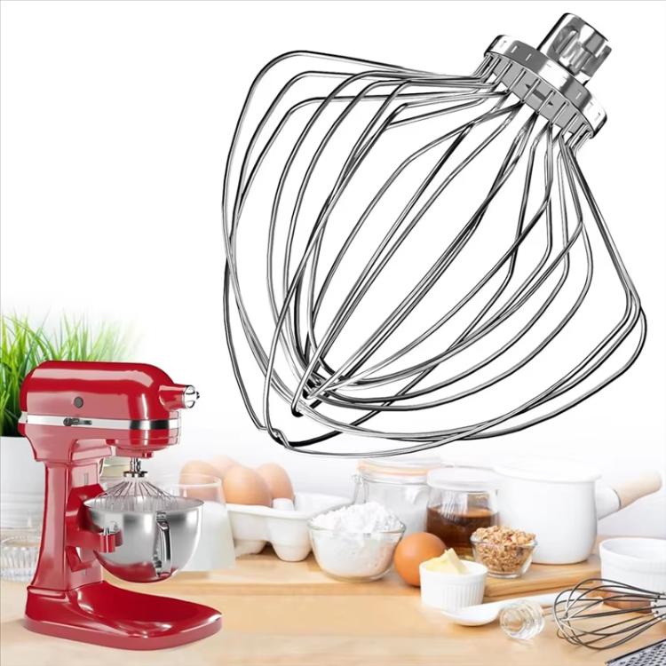 Frusta in acciaio inox a 11 fili per KitchenAid 7 quarti