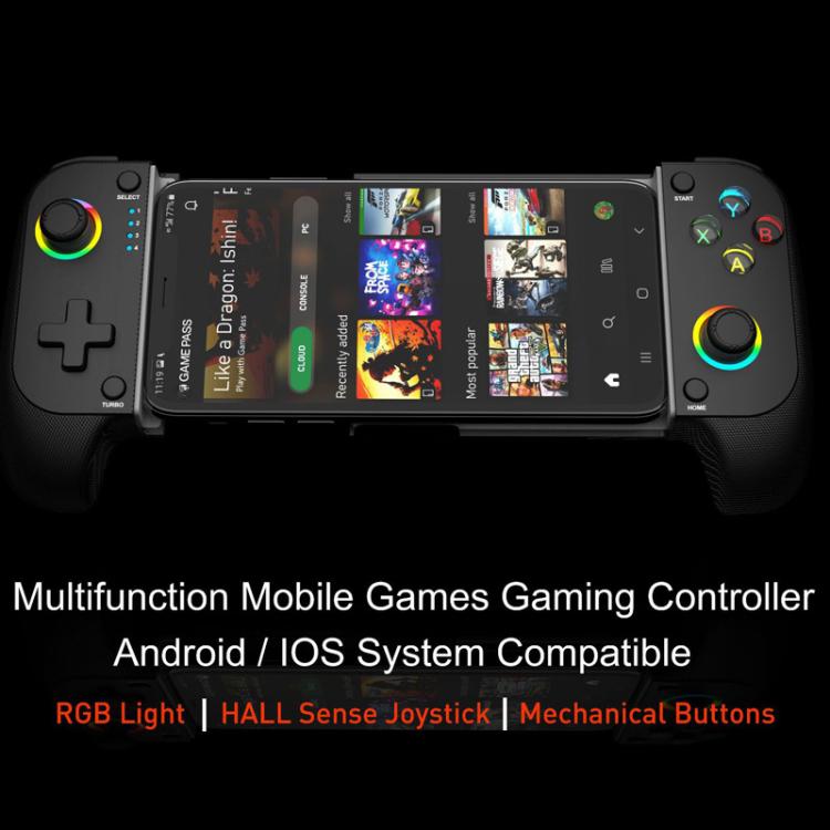 Controller di gioco wireless retrattile con doppia vibrazione