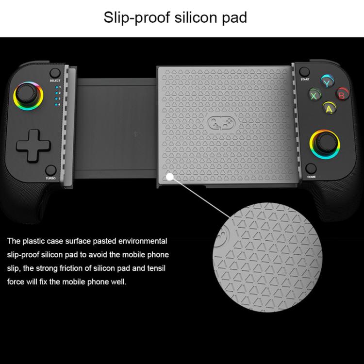 Controller di gioco wireless retrattile con doppia vibrazione