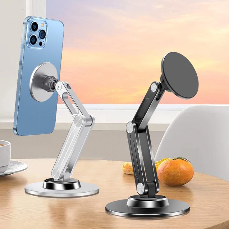 Supporto magnetico pieghevole per telefono in alluminio