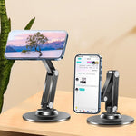 Supporto magnetico pieghevole per telefono in alluminio