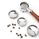 Disco controlavaggio in acciaio inox per macchina da caffè