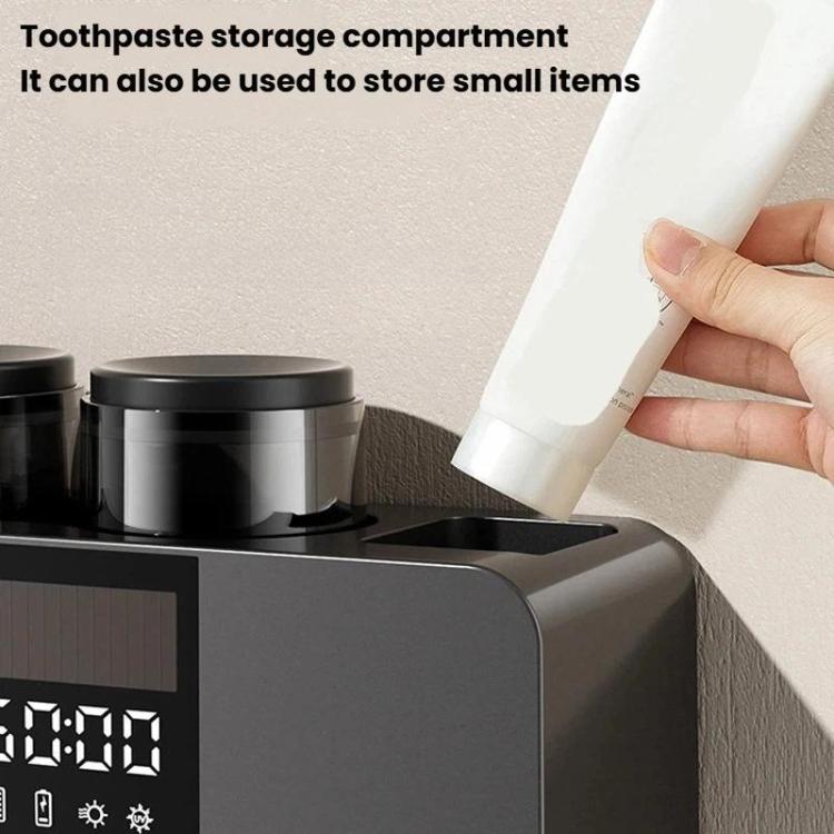 Porta spazzolino con sterilizzazione UV e asciugatura