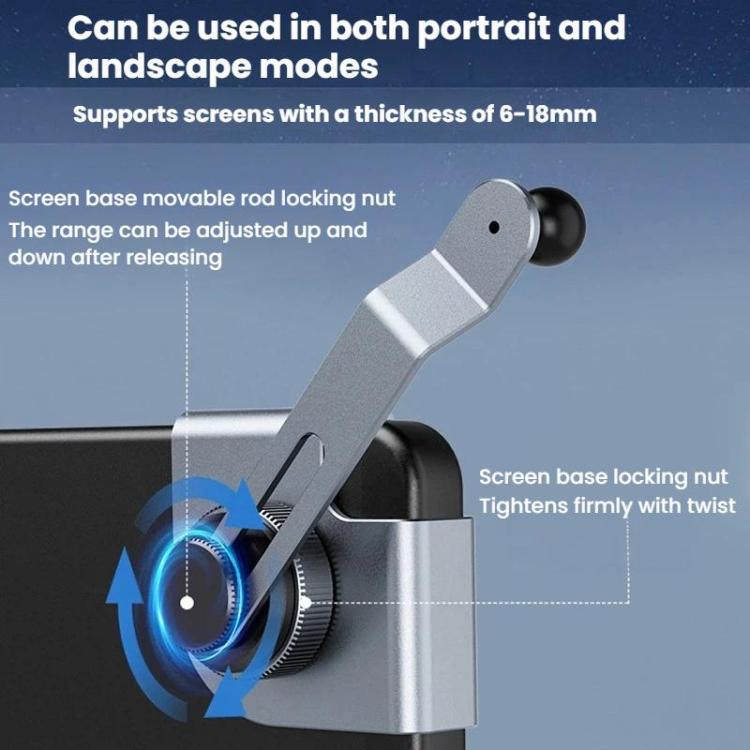 Supporto girevole telefono da auto con base magnetica