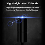 Luce ambientale USB per interni auto G-301 con proiezione I LOVE